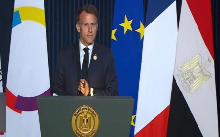 الرئيس الفرنسي يشيد بدور مصر البارز في دعم جامعة سنجور التعليمية واستقبالها