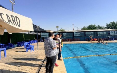 الفرماوي يراقب معايير الأمن والسلامة في حمامات السباحة بمركزي شباب سنديون وقها