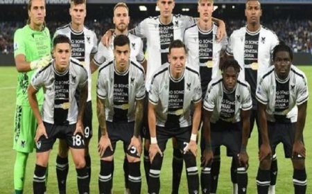 أودينيزى يحقق فوزاً مستحقاً على كاليارى بنتيجة 2-0 في الكالتشيو