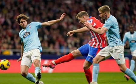 أتلتيكو مدريد يتعرض لهزيمة جديدة أمام سلتا فيجو مما يعيد إشعال آمال التأهل الأوروبي