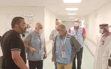 الصحة تكشف عن تقديم 987 خدمة طبية في عيادات بعثة الحج الطبية بالأراضي المقدسة