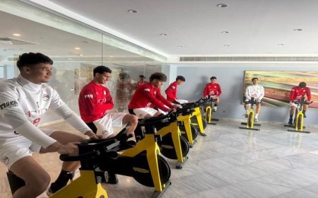 مران صباحي مكثف لزيادة استعداد منتخب الشباب في معسكر أكتوبر