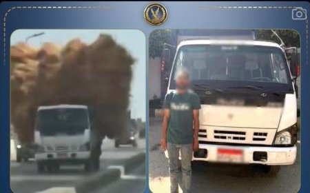 القضاء على مشكلة الحمولة الزائدة قائد سيارة نقل يتم ضبطه بتهمة عدم التأمين