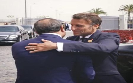 ماكرون يشارك لحظات زيارته للإسكندرية بفيديو على إكس ويعبر عن شكره