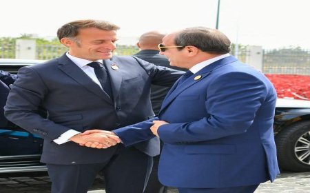 زيارة ماكرون للإسكندرية تبرزها الوكالة اللبنانية للإعلام
