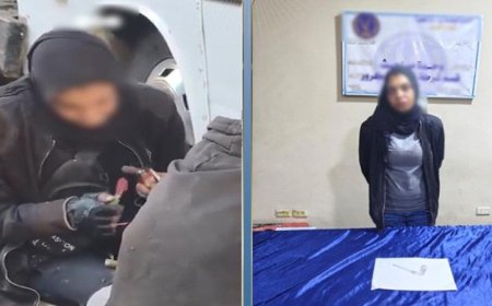 القبض على سيدة في الجيزة بتهمة تعاطي المخدرات في الشوارع