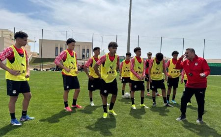 منتخب الناشئين يخضع لتدريبات مكثفة استعداداً لمواجهة إثيوبيا المرتقبة