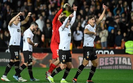 فالنسيا يحقق فوزا دراماتيكيا على أتلتيك بلباو بهدف قاتل في الليجا