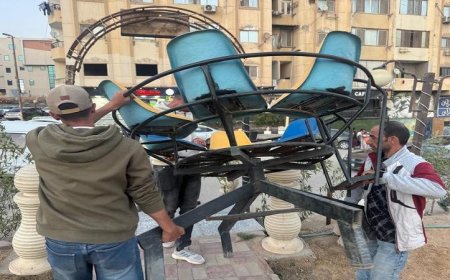 محافظ الجيزة يقوم بجولة مفاجئة في حدائق الأهرام لمتابعة جودة الخدمات المقدمة للمواطنين