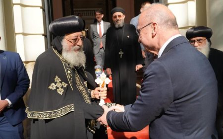 وزير خارجية كرواتيا يستضيف قداسة البابا تواضروس الثاني في زيارة تاريخية
