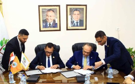 الريف المصري والمقاولون العرب يوقعان صفقة ضخمة بقيمة 540 مليون جنيه لرصف طرق المنيا