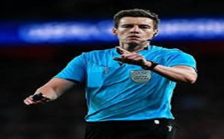 سيبرت يتولى إدارة نهائي دوري الأبطال بين باريس سان جيرمان وأرسنال