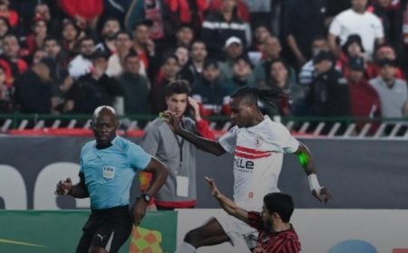 وصول طاقم حكام مباراة إياب الزمالك واتحاد العاصمة الجزائري الأربعاء المقبل