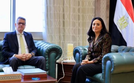 وزيرة التضامن الاجتماعي تناقش حقوق الإنسان مع رئيس لجنة البرلمان