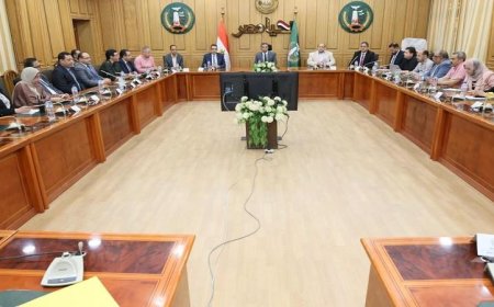 محافظ المنوفية يؤكد أهمية تقديم أفضل الخدمات الصحية وتحقيق العمل بروح الفريق الواحد