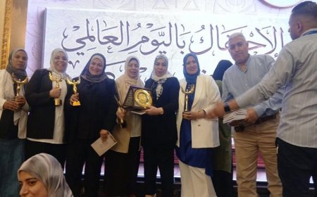 احتفالية اليوم العالمي للتمريض تكرم 26 متميزاً من كوادر التمريض في بني سويف