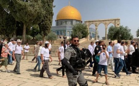 عشرات المستوطنين يهاجمون باحات المسجد الأقصى وسط تصاعد التوترات في القدس