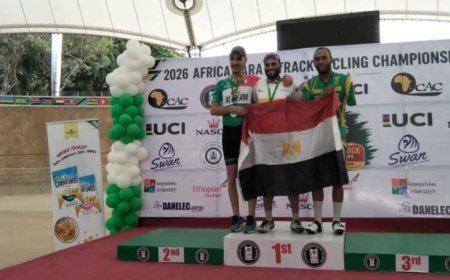 تهنئة وزير الشباب والرياضة لمنتخب مصر للباراسيكل بعد إحراز 14 ميدالية