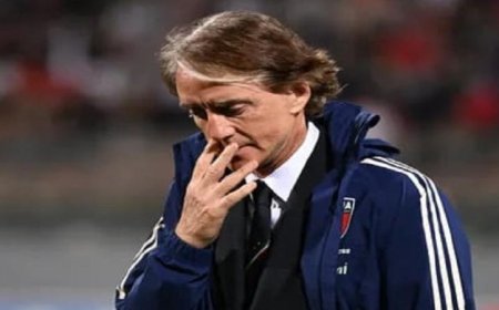 مانشيني يعبر عن ندمه على ترك تدريب إيطاليا ويتطلع للعودة مجددًا