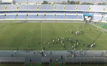 شغب جماهير كرة القدم في ليبيا يؤدي لإشعال النار في مبنى حكومي
