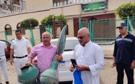 وزارة الأوقاف تتخذ إجراءات عاجلة لإزالة خطر يهدد مئذنة مسجد في مدينة نصر