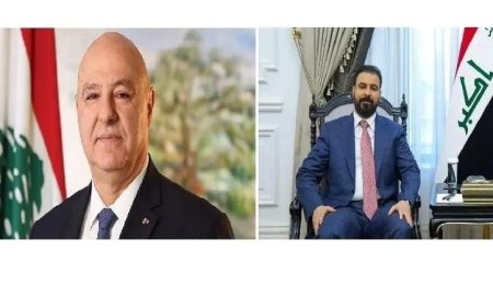 رئيس لبنان يشدد على ضرورة تعزيز التعاون مع العراق خلال لقاءه برئيس الحكومة العراقية