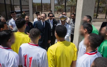 تفتيش مثير لمركز إصلاح وتأهيل بورسعيد من قبل النيابة العامة بالصور