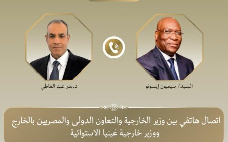 وزير الخارجية يناقش مع نظيره الإكواتوري تعزيز العلاقات الثنائية بين البلدين