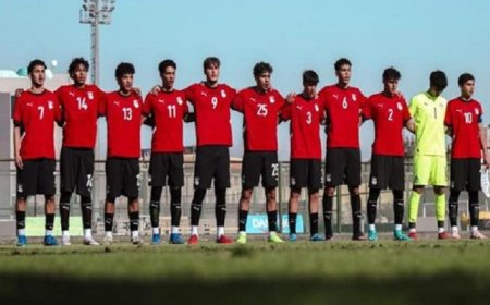 أبو العز يقود ناشئي الفراعنة لفوز درامي قاتل أمام نسور قرطاج