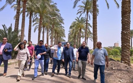 رئيس جامعة القاهرة يزور محطة التجارب والبحوث الزراعية في كلية الزراعة لتعزيز الابتكار الزراعي