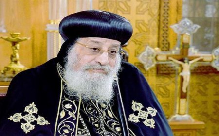 البابا تواضروس يفتتح كنيسة الشهيد مارمينا في دار السلام بستهام رائع