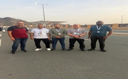 تأسيس لجنة ميدانية جديدة في النوارية لاستقبال حافلات الحج البري لأول مرة