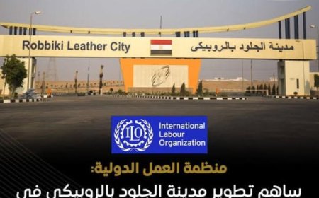 إشادة العمل الدولية بمدينة الروبيكي للجلود عبر برنامج إعلامي الوزراء