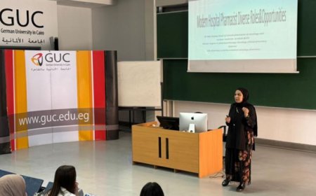 الجامعة الألمانية بالقاهرة تستضيف ورشة عمل مميزة حول أحدث الاتجاهات في عالم الصيدلة