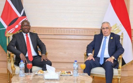 النائب العام يستعرض مع نظيره الكيني سبل تعزيز التعاون القضائي بين مصر وكينيا