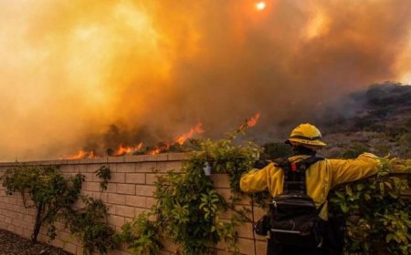 السلطات الأمريكية تأمر بإخلاء آلاف المنازل في كاليفورنيا بسبب حرائق الغابات المدمرة