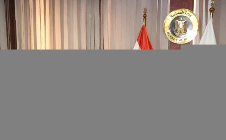 وزير الصناعة يناقش مشروعات منظمة العمل الدولية مع مدير مكتب المنظمة لتعزيز التعاون والتنمية