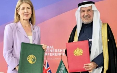 سلمان للإغاثة وبريطانيا يتعاونان لرعاية أطفال غزة من خلال إعلان نوايا مشترك