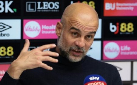 جوارديو اللاعب يتجنب الحديث عن مستقبله مع مانشستر سيتي بعد خيبة أمل حلم الفوز باللقب