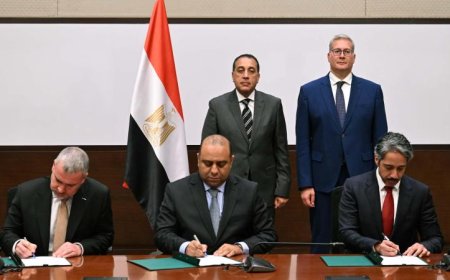 مذكرة تفاهم استراتيجية تربط غاز قبرص بمصر بين البترول وإكسون موبيل وقطر للطاقة