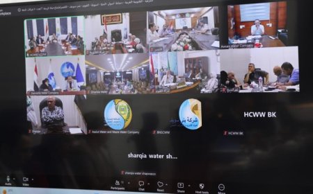 رئيس القابضة للمياه يراقب استعدادات المرحلة الثانية من مشروع حياة كريمة