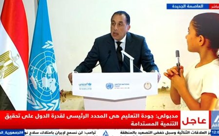 مدبولي يؤكد أن تطوير التعليم في مصر مشروع أمني قومي حيوي