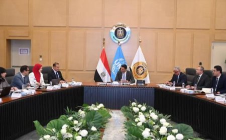 وزير الصناعة يعقد اجتماعًا هامًا للجنة إدارة برنامج الشراكة القطرية مع مصر