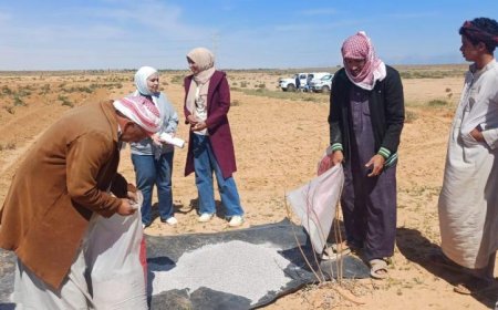 بحوث الصحراء تطلق حقول إرشادية في مطروح لمكافحة التغيرات المناخية وتعزيز الأمن الزراعي