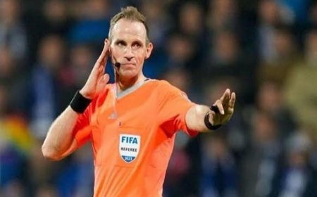 طاقم التحكيم الألماني يصل استاد القاهرة استعدادًا لمباراة الزمالك وسيراميكا