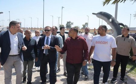 محافظ بورسعيد يراقب جودة الخدمات في الحديقة الدولية بحي الضواحي