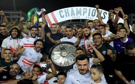 اتحاد الكرة يحتفل مع الزمالك بلقب الدوري المصري الخامس عشر