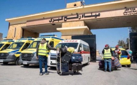 معبر رفح يستقبل مجموعة جديدة من الفلسطينيين العائدين إلى غزة