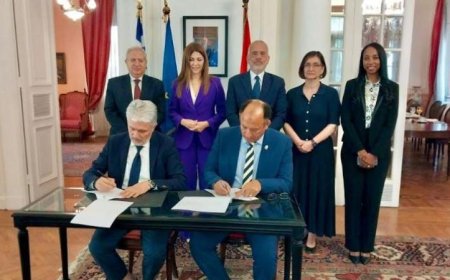 جامعة العاصمة تدخل التاريخ بانطلاق أول فرع دولي لجامعة يونانية في مصر