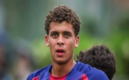 برشلونة يحتفل بانضمام حمزة عبدالكريم لقائمة المنتخب المصري الأولية